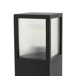 Lucande Terrassebelysning|Gadebelysning > vejlampe Klemens, 90 cm, sort, metal, IP54