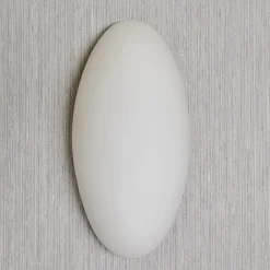 Væglamper ^ Lucande væglampe Jemima, 24 cm, glas, elliptisk
