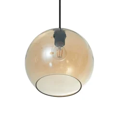 Lucande Pendellamper > Zyli pendellampe, 3 lyskilder, ravgul