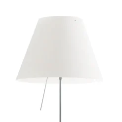 Luceplan Gulvlamper|Gulvlamper > Costanza gulvlampe D13ti, aluminium/hvid