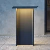 Luceplan Gadebelysning > Fienile LED-gadelampe 72 cm mørkegrå