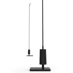 Luceplan Gadebelysning > LED-vejlampe Flia, 120 cm høj, sort, plast