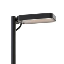 Luceplan Gadebelysning > LED-vejlampe Flia, 120 cm høj, sort, plast