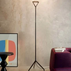 Luceplan Gulvlamper|Gulvlamper > Lola - sort gulvlampe