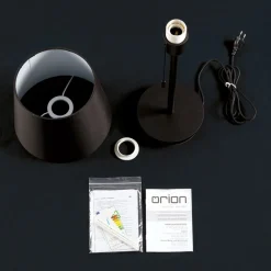 ORION Bordlamper > Ludwig bordlampe med USB-port, sort
