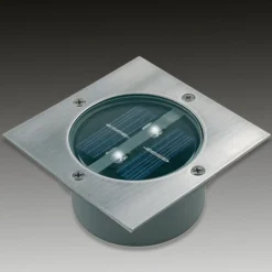 Smartwares Solcellelamper|Nedgravet Udebelysning > Lugo LED nedgravningsspot, IP44, 10,5 x 10,5 cm
