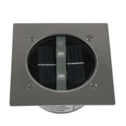 Smartwares Solcellelamper|Nedgravet Udebelysning > Lugo LED nedgravningsspot, IP44, 10,5 x 10,5 cm