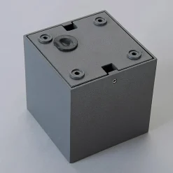 Lucande Udendørs Loftlamper > Lukas - terningeformet LED-udendørsloftslampe