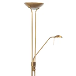 Gulvlamper ^ HighLight Lunaria variabel LED-uplight med læselampe
