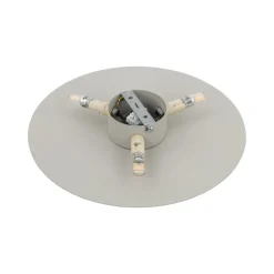 TK Lighting Væglamper|Væglamper > Luna væglampe, beige, indirekte lys, Ø 30 cm, stål