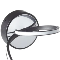 Domiluce Væglamper > Lungo LED-væglampe med moderne design, sort