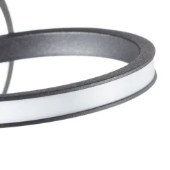 Domiluce Væglamper > Lungo LED-væglampe med moderne design, sort
