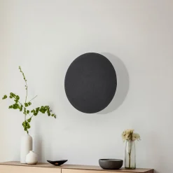 TK Lighting Væglamper > Lunia New væglampe, sort, Ø 30 cm