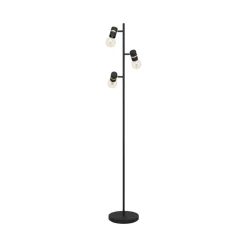 EGLO Gulvlamper|Gulvlamper > Lurone gulvlampe, sort, tre pærer