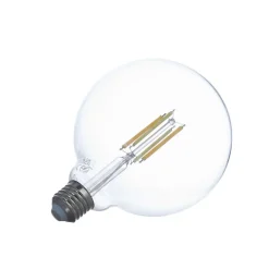 Dæmpbar Led-Pære|Filament Pære ^ LUUMR LED-pære, E27 G125 7W, klar, smart