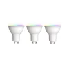 Dæmpbar Led-Pære|Smarte Lyskilder ^ LUUMR Smart GU10 4,7W RGBW CCT ZigBee Hue 3stk