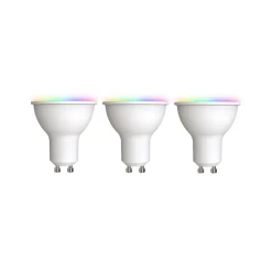Dæmpbar Led-Pære|Smarte Lyskilder ^ LUUMR Smart GU10 4,7W RGBW CCT ZigBee Hue 3stk