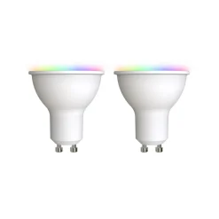LUUMR Dæmpbar Led-Pære|Smarte Lyskilder > Smart GU10 4,7W RGBW CCT ZigBee Tuya Hue 2 stk