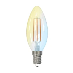 LUUMR Dæmpbar Led-Pære|Smarte Lyskilder > Smart LED C35 klar E14 4,2 W Hue ZigBee