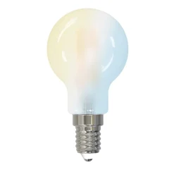 LUUMR Dæmpbar Led-Pære|Smarte Lyskilder > Smart LED-dråbepære E14 4,2W mat CCT Tuya WLAN