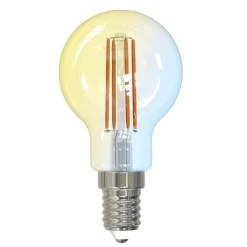LUUMR Dæmpbar Led-Pære|Filament Pære > Smart LED-dråbepære klar E14 4,2W Tuya WLAN CCT