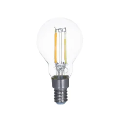LUUMR Dæmpbar Led-Pære|Filament Pære > Smart LED-dråbepære klar E14 4,2W Tuya WLAN CCT