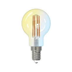 LUUMR Dæmpbar Led-Pære|Filament Pære > Smart LED-dråbepære sæt med 2 E14 4,2W CCT klar Tuya