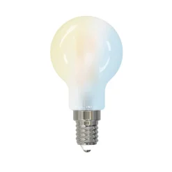 Dæmpbar Led-Pære|Smarte Lyskilder ^ LUUMR Smart LED-dråbepære, sæt med 3, E14, 4,2W, mat, Tuya
