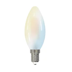 LUUMR Dæmpbar Led-Pære|Smarte Lyskilder > Smart LED-dråbepære sæt med 2 E14 4,2W CCT klar Tuya