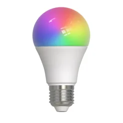 LUUMR Smarte Lyskilder|Led Pærer > Smart LED, E27, A60, 9W, RGB, Tuya, WLAN, mat, CCT