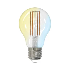 Dæmpbar Led-Pære|Filament Pære ^ LUUMR Smart LED E27 A60 7W ZigBee Philips Hue sæt med 3 stk