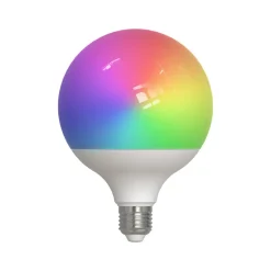 LUUMR Dæmpbar Led-Pære|Smarte Lyskilder > Smart LED, 2, E27, G125, 9W, RGBW, CCT, mat, Tuya