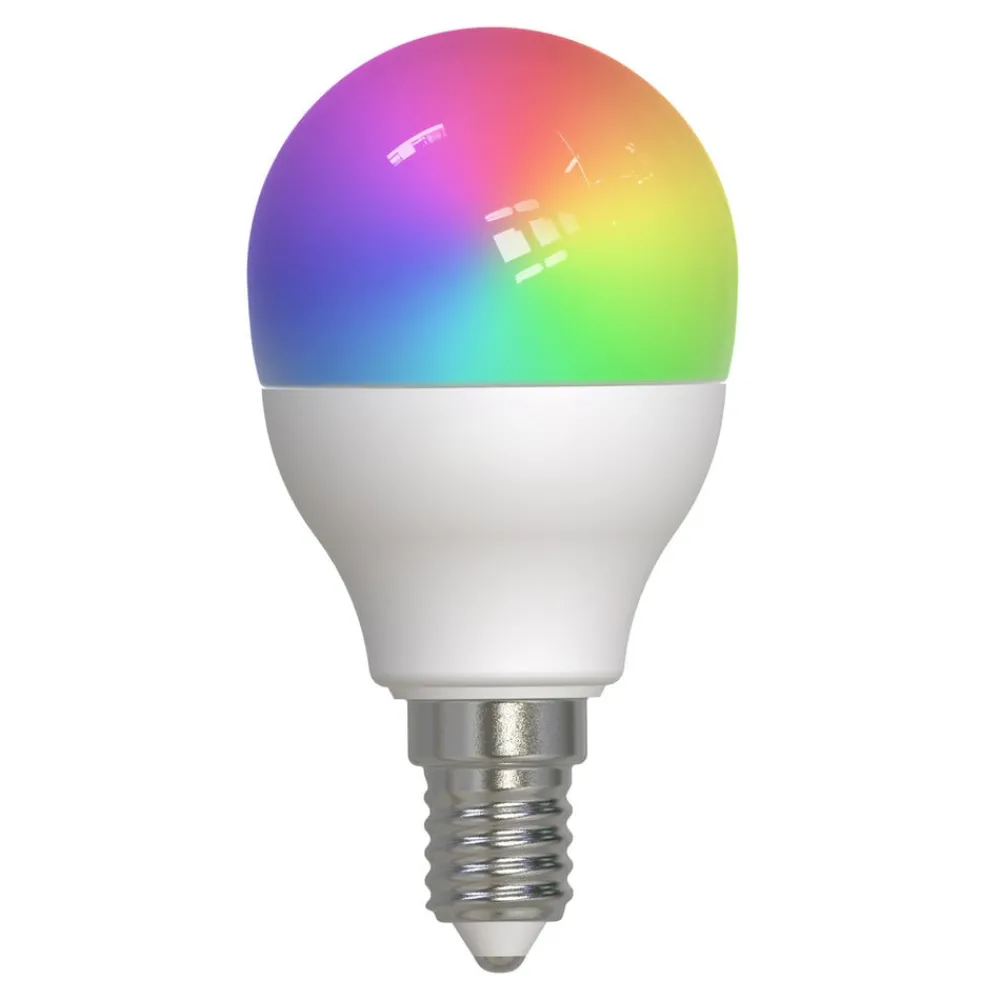 LUUMR Dæmpbar Led-Pære|Smarte Lyskilder > Smart LED E14 P45 4,9W RGBW CCT ZigBee Hue