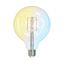 LUUMR Dæmpbar Led-Pære|Filament Pære > Smart LED Filament sæt med 3 E27 G125 7W klar Tuya