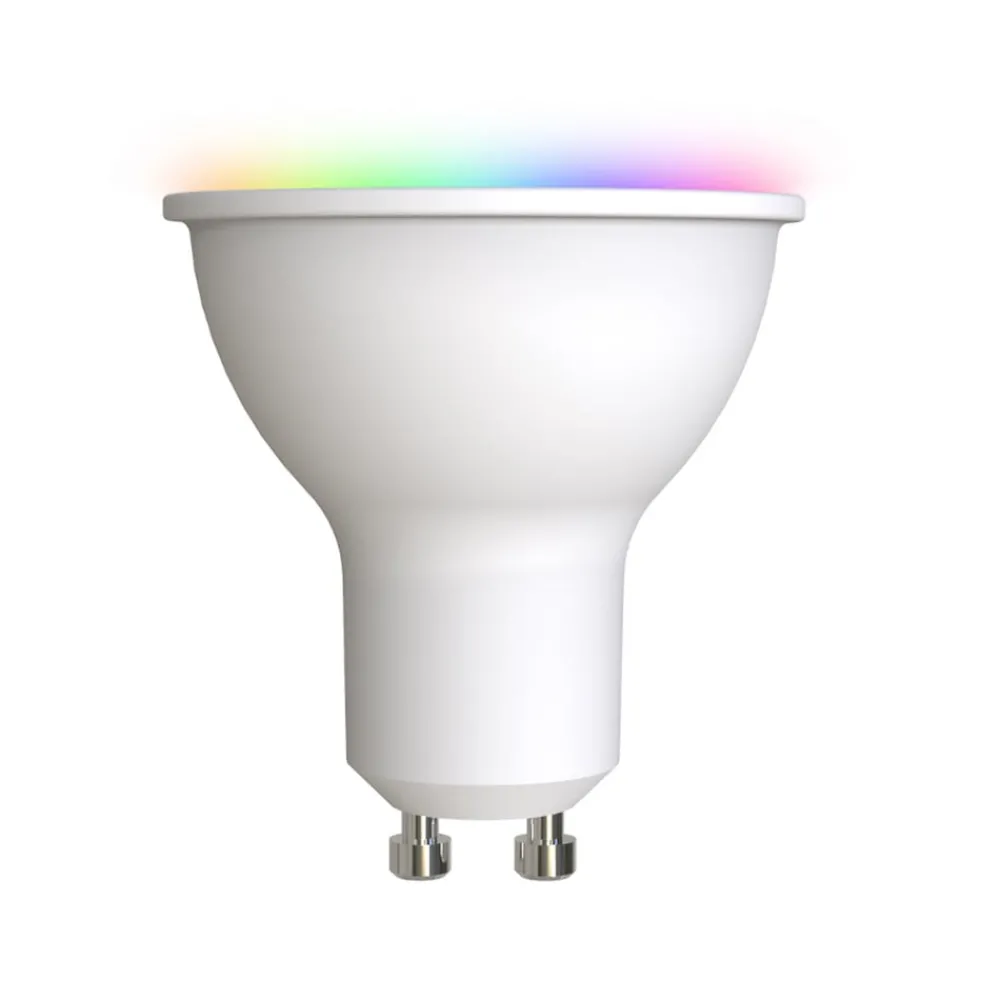LUUMR Dæmpbar Led-Pære|Smarte Lyskilder > Smart LED, GU10, 4,7 W, RGBW, CCT, Tuya, WLAN, mat