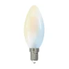 LUUMR Dæmpbar Led-Pære|Smarte Lyskilder > Smart LED-kertepære E14 4,2 W mat CCT Tuya WLAN