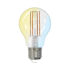 Dæmpbar Led-Pære|Filament Pære ^ LUUMR Smart LED-pære E27 A60 7W klar ZigBee Hue Tuya