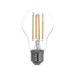 Dæmpbar Led-Pære|Filament Pære ^ LUUMR Smart LED-pære E27 A60 7W klar ZigBee Hue Tuya