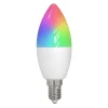 LUUMR Smarte Lyskilder|Led Pærer > Smart LED-pære E14 4,9W RGB Tuya WLAN mat CCT