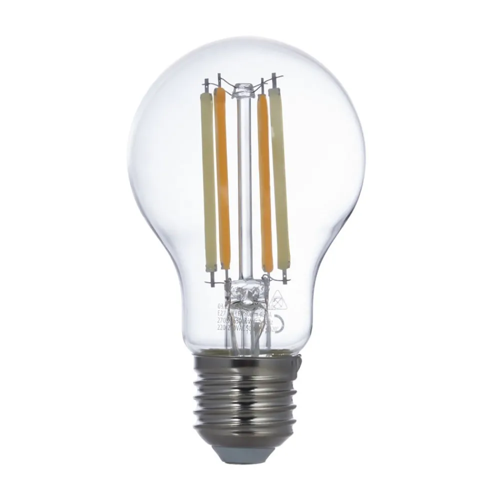 LUUMR Dæmpbar Led-Pære|Filament Pære > Smart LED-pære klar E27 A60 7W Tuya WLAN CCT