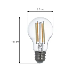 LUUMR Dæmpbar Led-Pære|Filament Pære > Smart LED-pære klar E27 A60 7W Tuya WLAN CCT