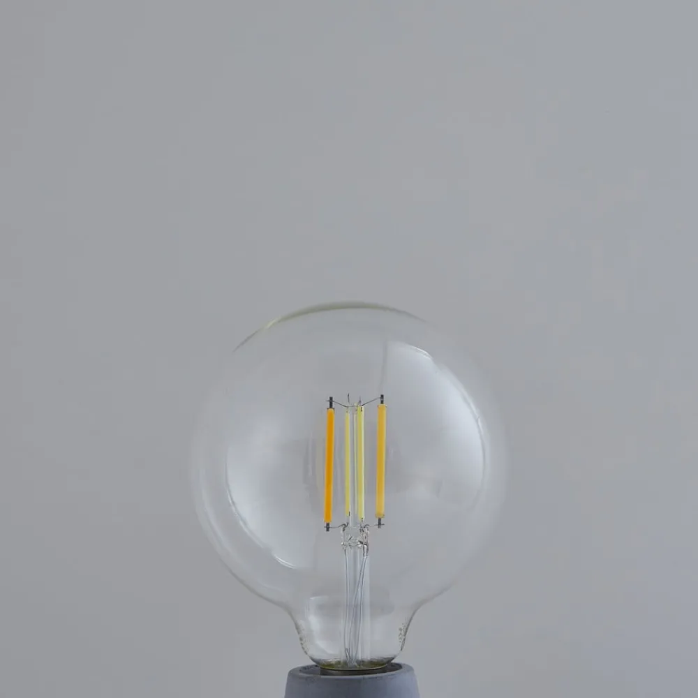 LUUMR Dæmpbar Led-Pære|Filament Pære > Smart LED-pære klar E27 G125 7W Tuya WLAN CCT