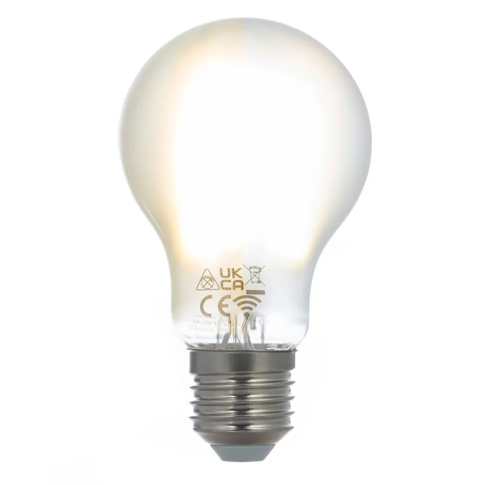 LUUMR Dæmpbar Led-Pære|Smarte Lyskilder > Smart LED-pære mat E27 A60 7W Tuya WLAN CCT