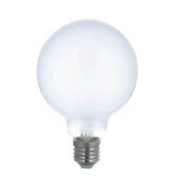 Dæmpbar Led-Pære|Smarte Lyskilder ^ LUUMR Smart LED-pære mat E27 G95 7W Tuya WLAN CCT