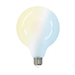 LUUMR Dæmpbar Led-Pære|Smarte Lyskilder > Smart LED-pære 2 stk E27 G125 7W CCT mat Tuya