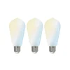 LUUMR Dæmpbar Led-Pære|Smarte Lyskilder > Smart LED-pære, 3 stk, E27, ST64, 7W, mat, Tuya