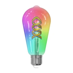 Dæmpbar Led-Pære|Smarte Lyskilder ^ LUUMR Smart LED ST64 klar E27 4 W Philips Hue ZigBee
