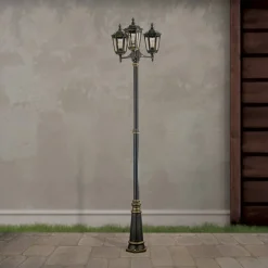 ORION Lygtepæle > Lygtepæl Fabio m. 3 lyskilder, 255 cm