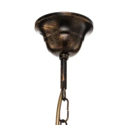 ONLI Lysekroner > Lysekrone Collana metal 6 lyskilder bronze