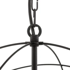 Luminex Lysekroner > Lysekrone Globe med 5 lyskilder, sort